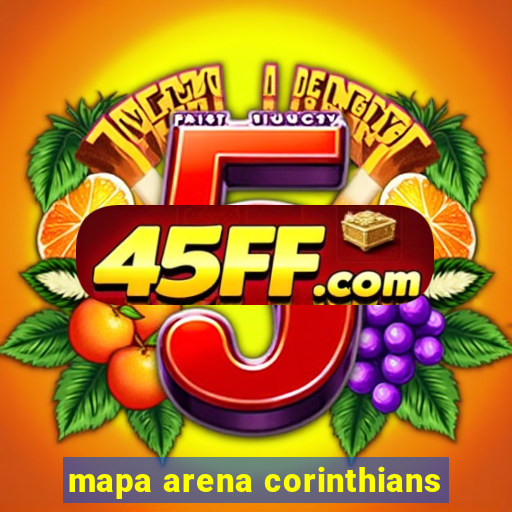 mapa arena corinthians